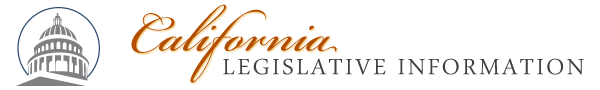California Legislative Information