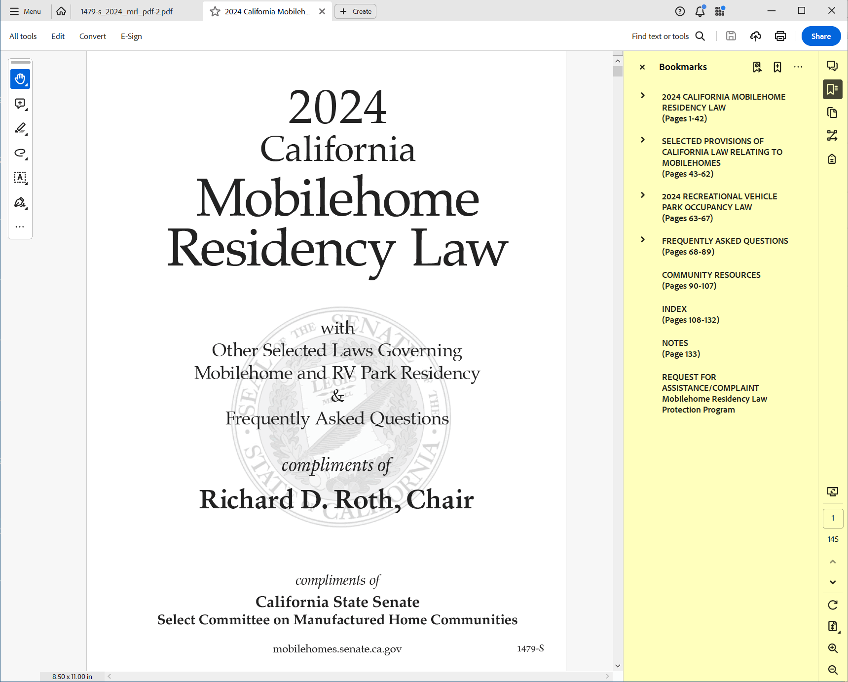 MRL Bookmarks (MHPHOA PDF)
